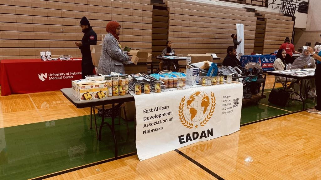 EADAN booth at community health fair